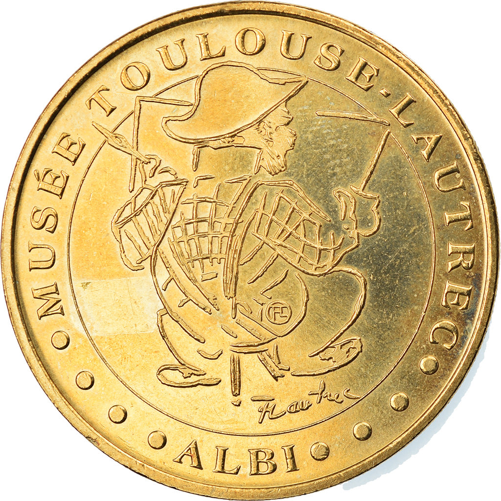Francia, Token, Jetón turístico, 81/ Musée Toulouse-Lautrec - Albi, Arts &