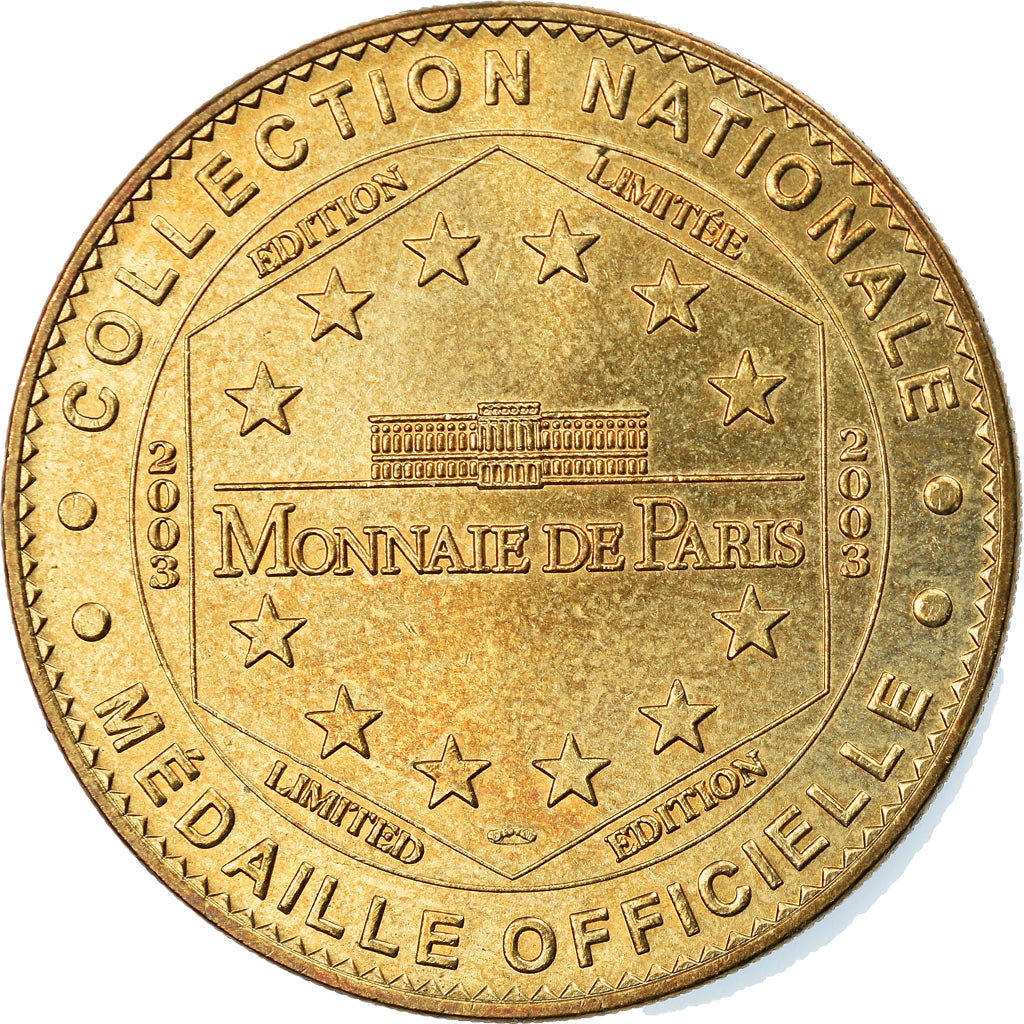 Francia, Token, Jetón turístico, Toulon -  Cathédrale, Arts & Culture, 2003