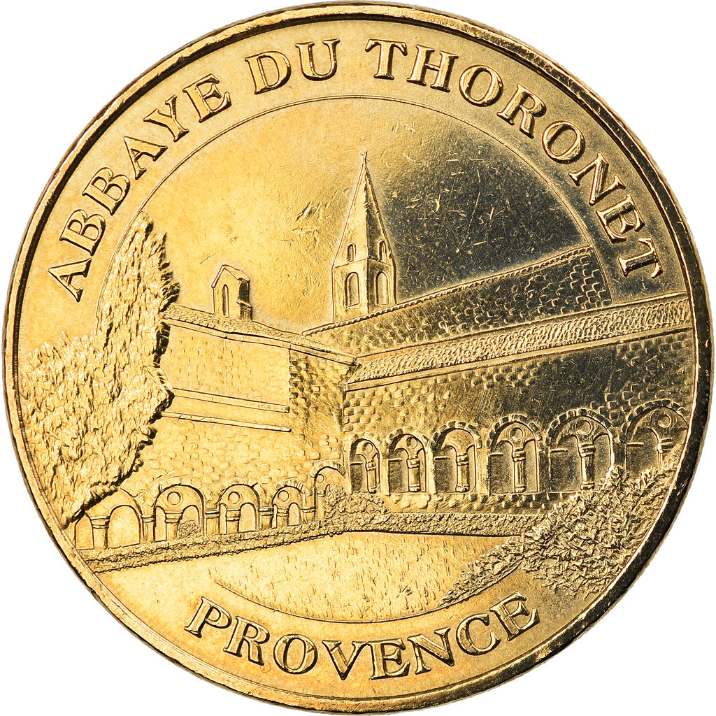 Francia, Token, Jetón turístico, Le Thoronet - Abbaye, Arts & Culture, 2006