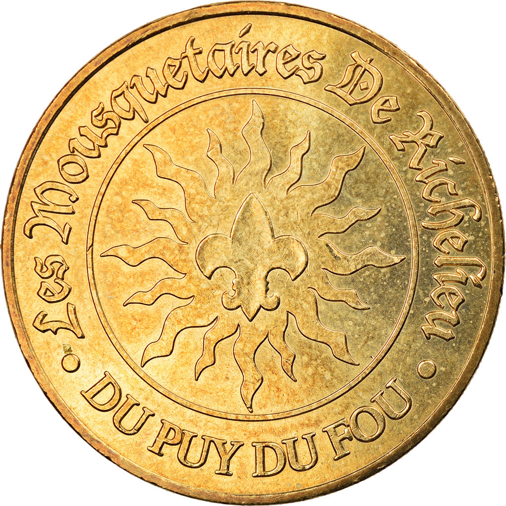 Francia, Token, Jetón turístico, Les Epesses - Puy du Fou n° 3, Arts &