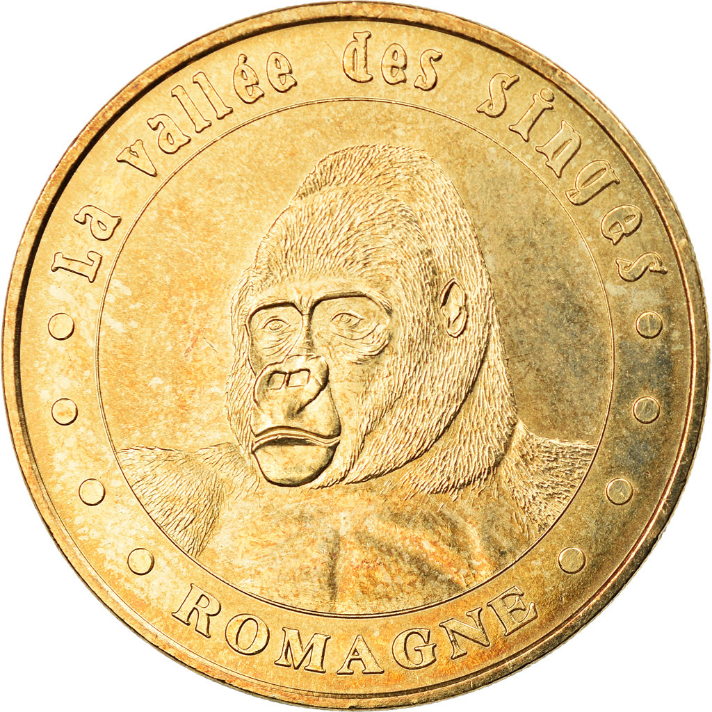 Francia, Token, Jetón turístico, Romagne - Vallée des Singes n°4, Arts &