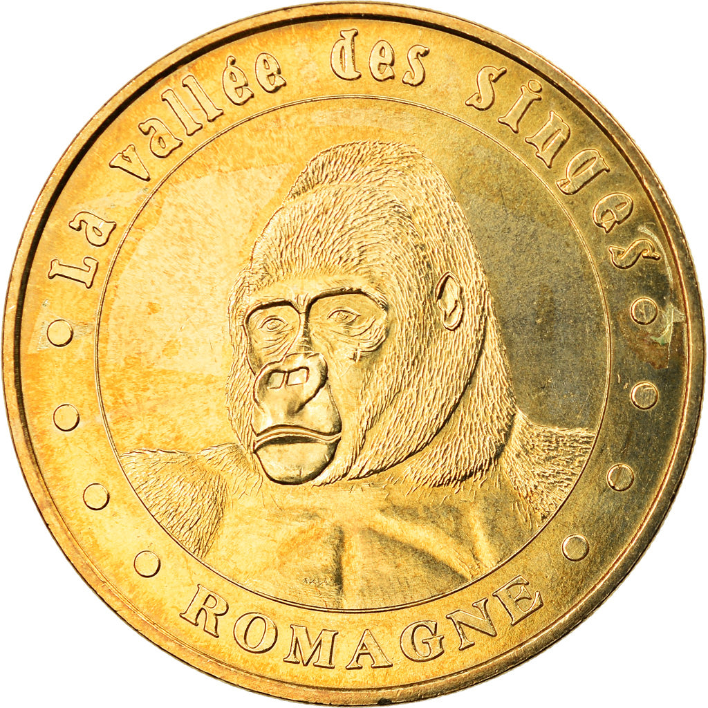 France, Token, Touristic token, Romagne - Vallée des Singes n°4, Arts &