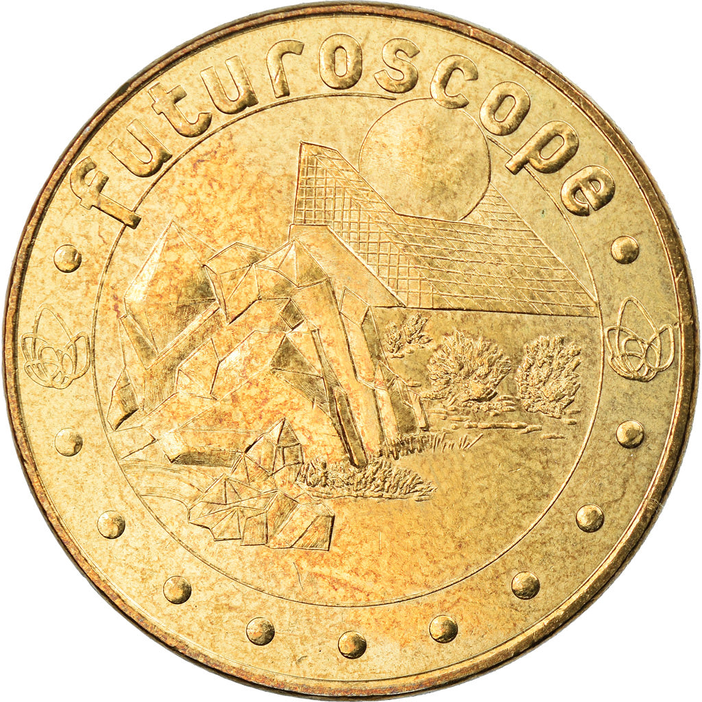 Francia, Token, Jetón turístico, Jaunay-Clan  Futuroscope n°5, Arts &