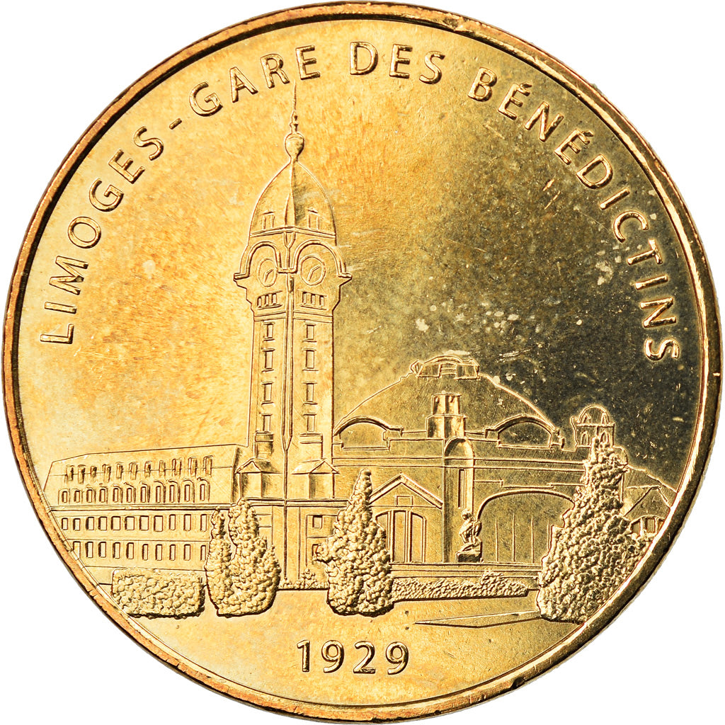 França, Token, Token turístico, Limoges, gare des Bénédictins, Artes e