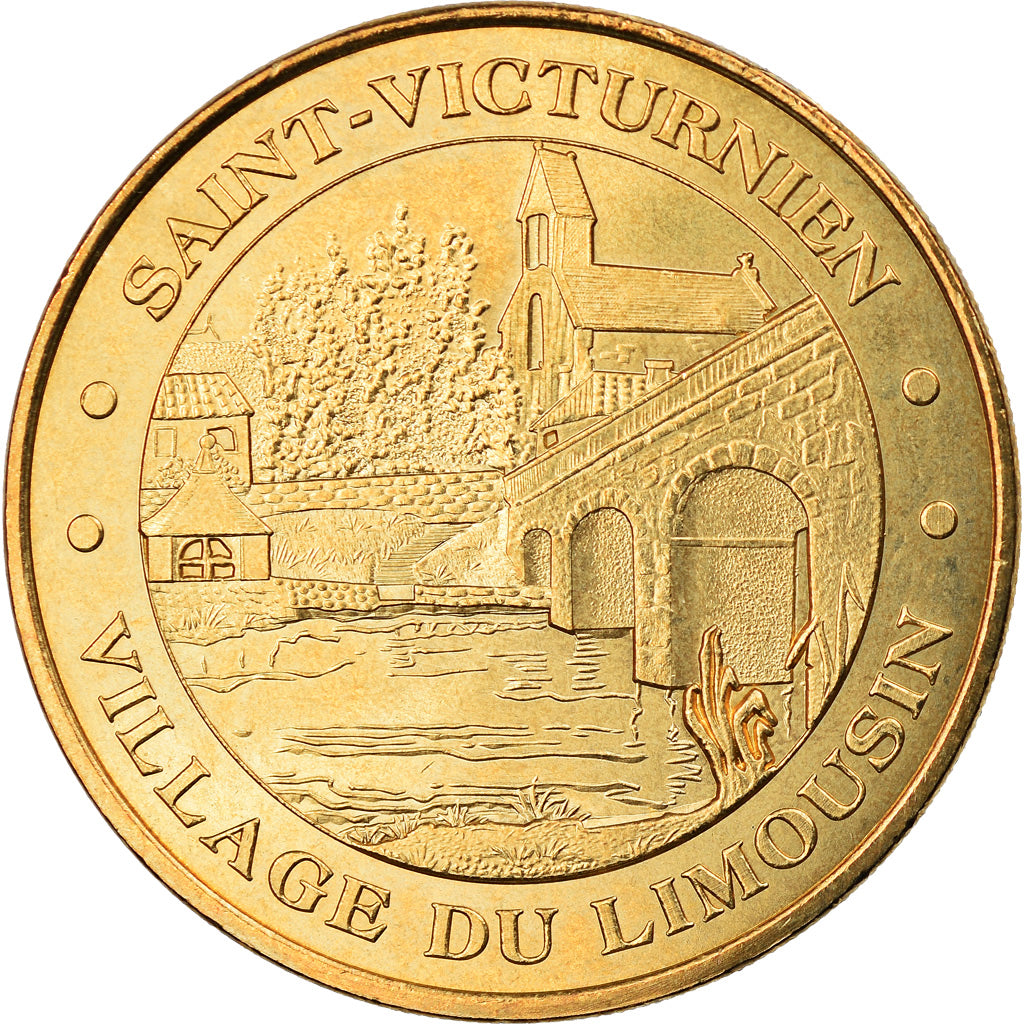 Francia, Token, Jetón turístico, 87/ Saint-Victurnien - Village, Arts &