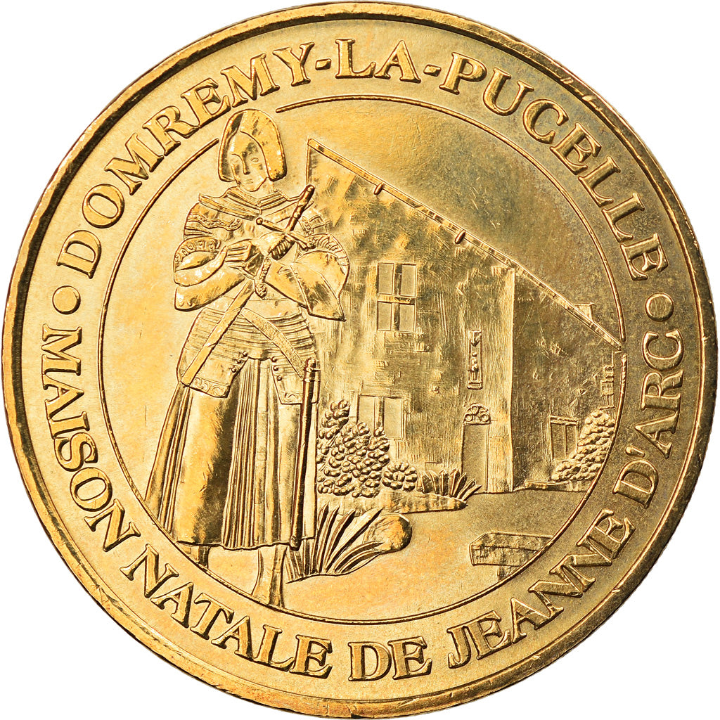 Francia, Token, Jetón turístico, 88/ Domremy-la-Pucelle - Maison natale de