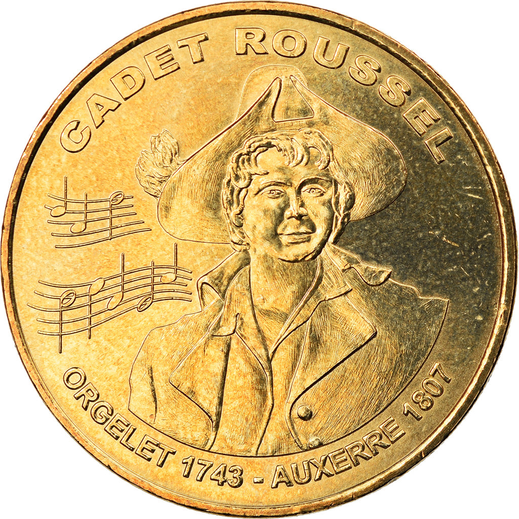 Frankreich, Token, Touristic token, Auxerre - Cadet Roussel - Buste, Arts &