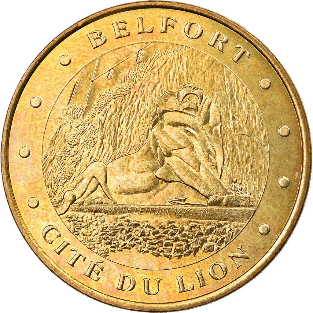Frankreich, Token, Touristic token, Belfort - Cité du Lion, Arts & Culture