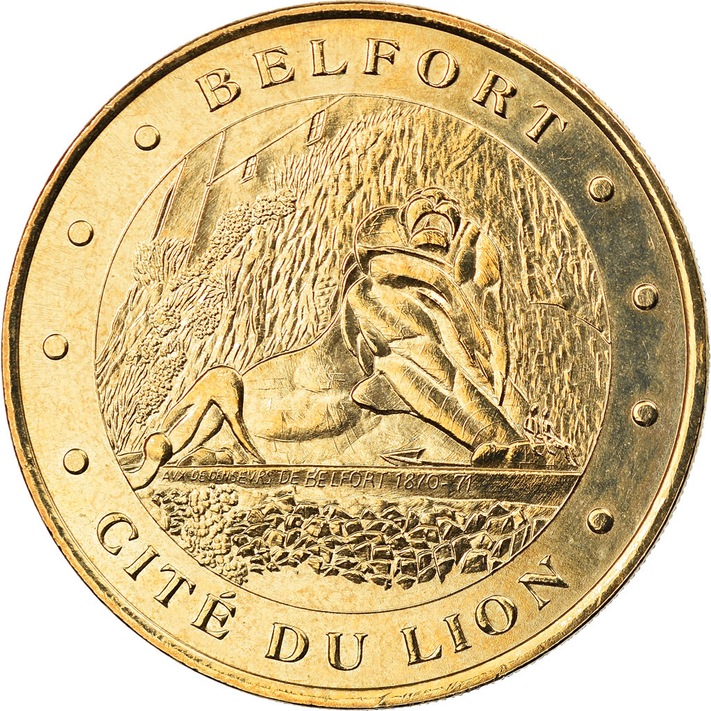 França, Token, Token turístico, Belfort - Cité du Lion, Artes e Cultura