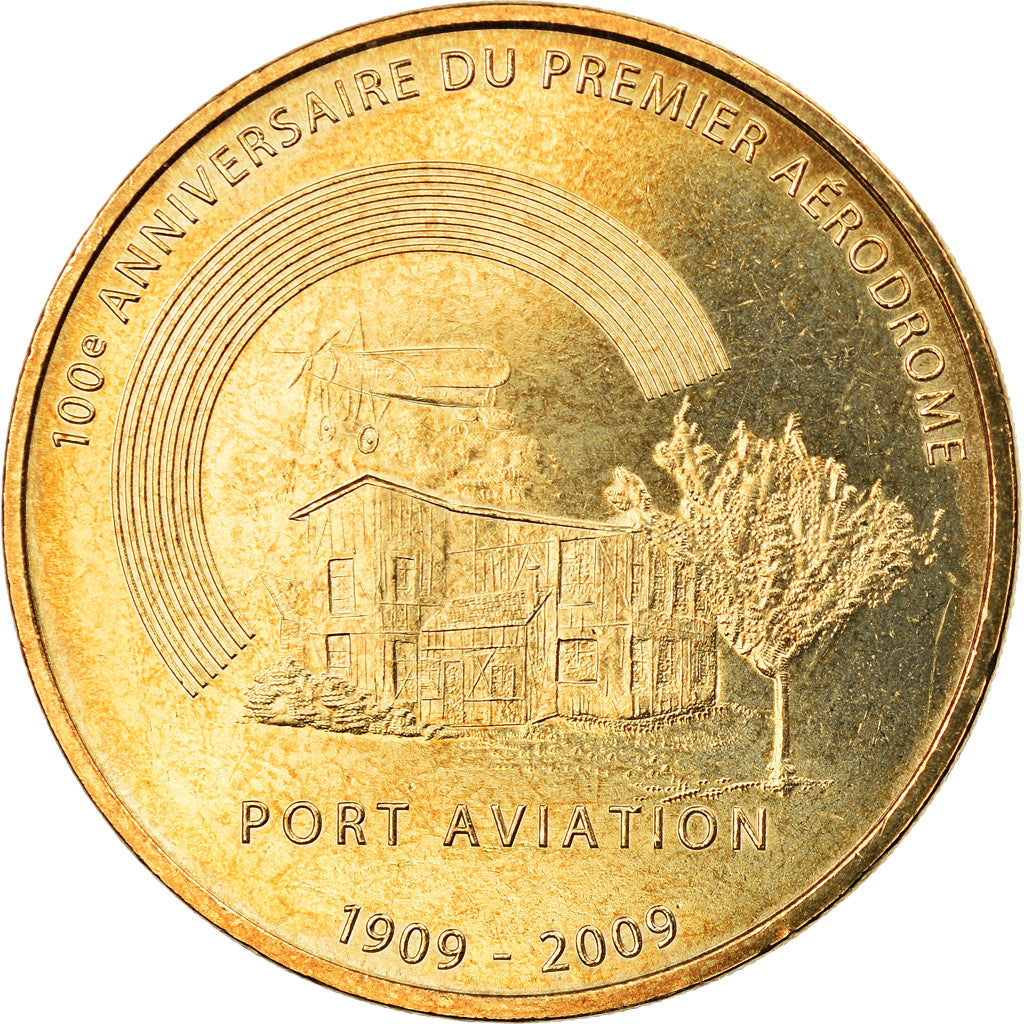Francja, Token, Żeton turystyczny, Viry Chatiilon - Port Aviation - 100ème