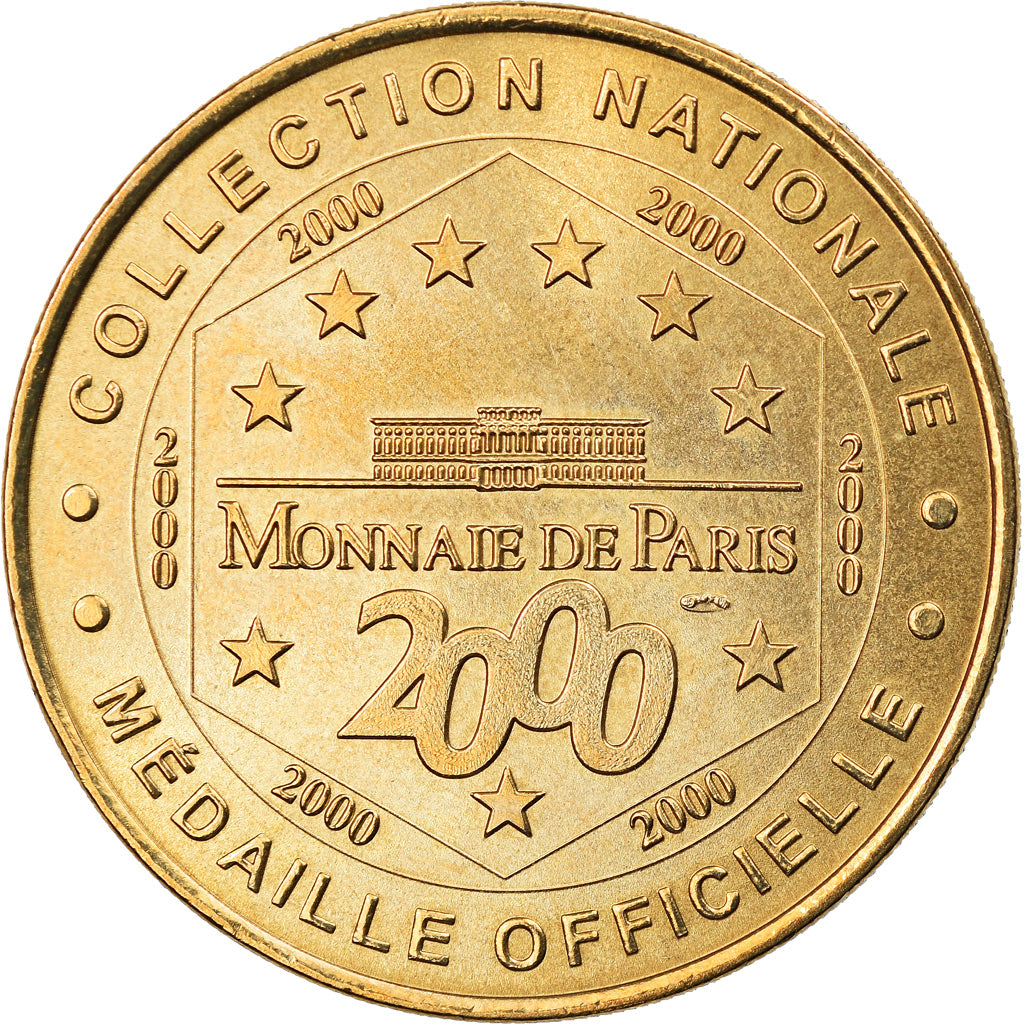 Francia, Token, Jetón turístico, 95/ Château de la Roche-Guyon, Arts &