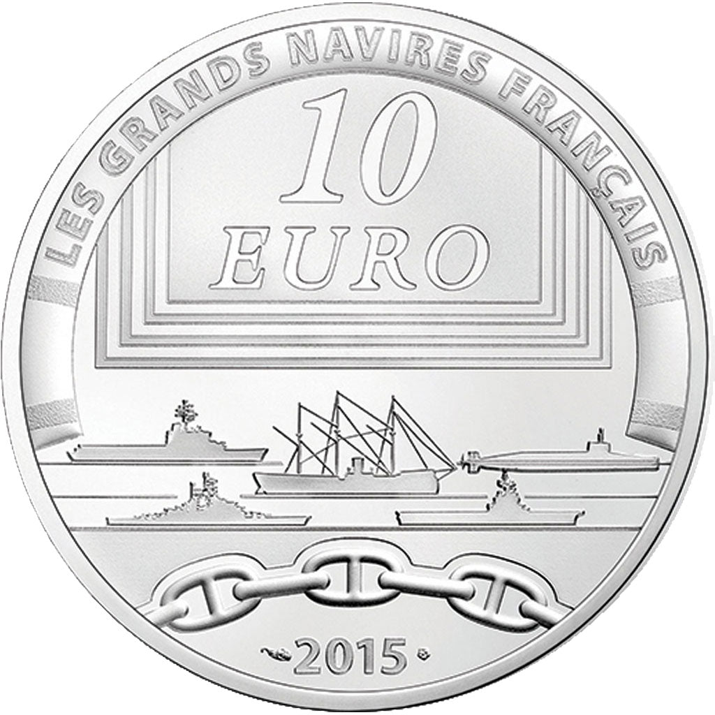 Coin, France, 10 Euro, 2015, MS(65-70), Silver