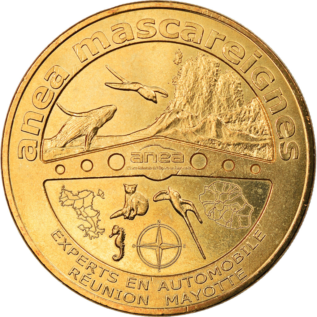 France, Token, Touristic token, 97/ Anea Mascareignes - Réunion, Arts &