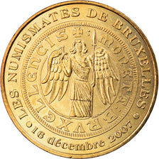Belgium, Token, Belgique - Bruxelles - Les Numismates, 2007, MDP, AU(55-58)