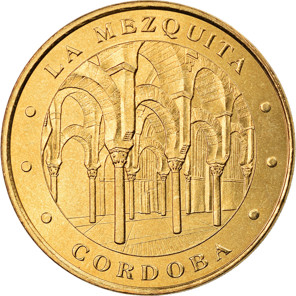 Hiszpania, Token, Cordoba - La mezquita, 1998, MDP, AU(55-58), Miedzionikiel