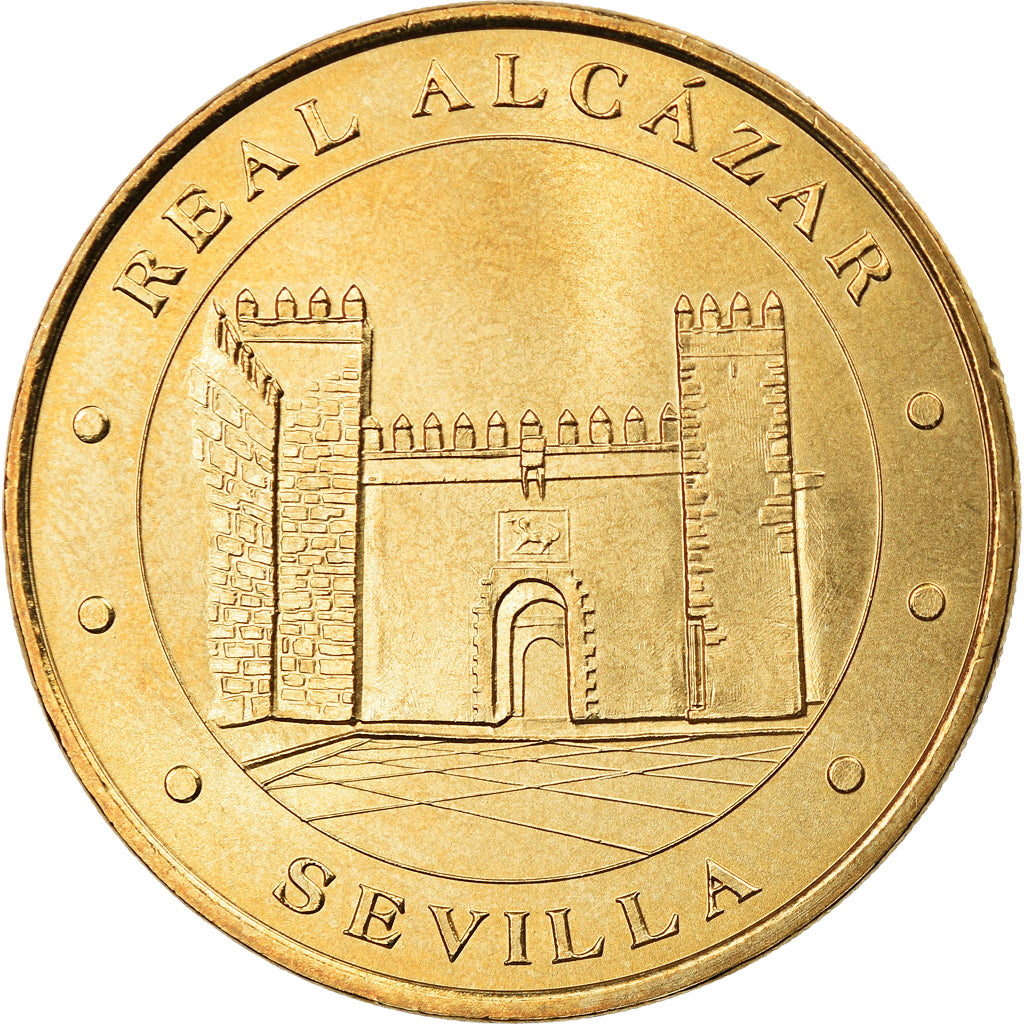 Spanien, Token, Seville - Real Alcazar, 1998, MDP, VZ, Cupro-nickel Aluminium