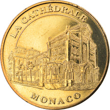 Monaco, Token, Monaco - Cathédrale n°2, 2005, MDP, AU(55-58), Cupro-nickel
