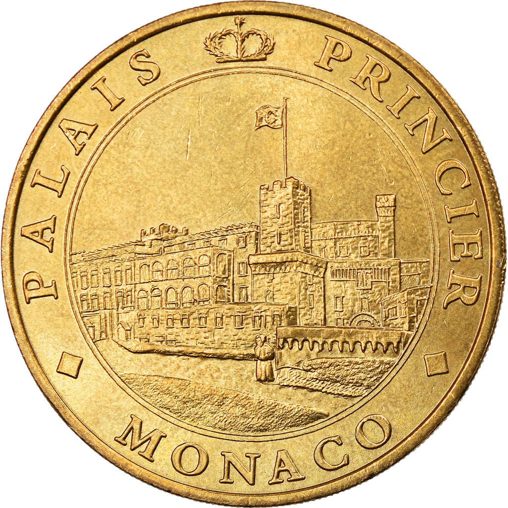 Mónaco, Token, Monaco - Palais Princier, 2004, MDP, EBC, Aluminio y