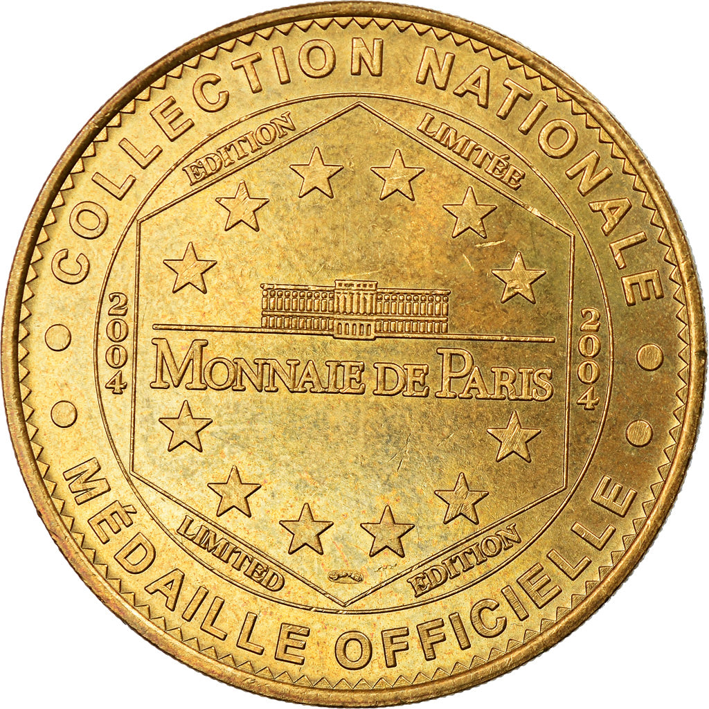 Mónaco, Token, Monaco - Palais Princier, 2004, MDP, EBC, Aluminio y