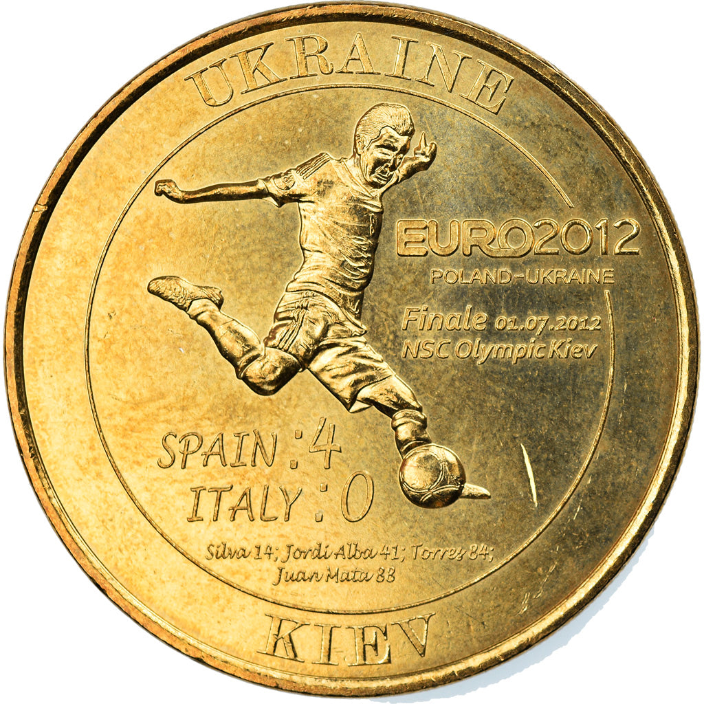 Ucrania, Token, Ukraine - Pologne - Euro 2012 - Kiev - Finale Espagne-Italie