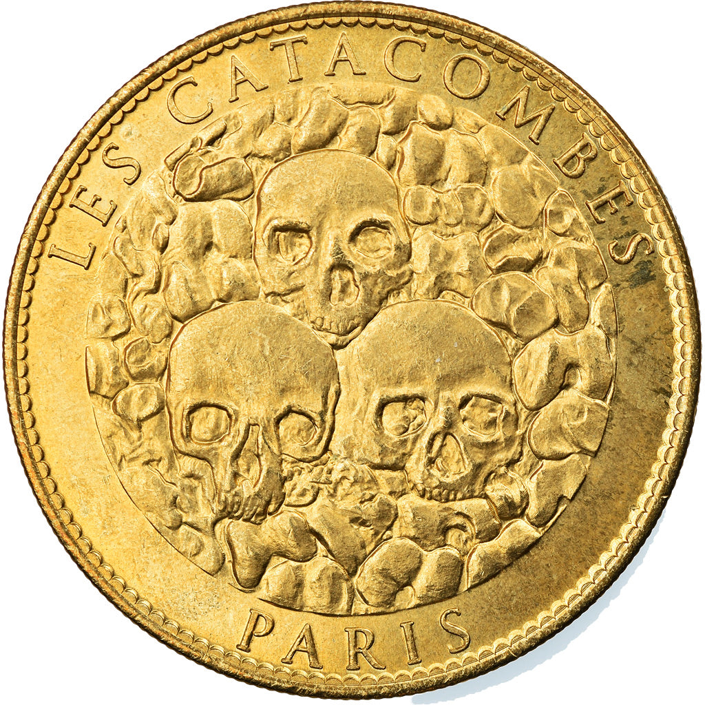 France, Token, Touristic token, 75/ Paris - Les Catacombes, Arthus Bertrand