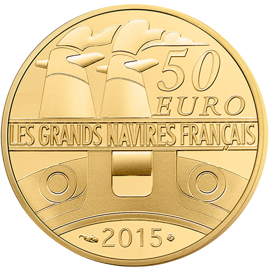 Coin, France, 50 Euro, 2015, MS(65-70), Gold