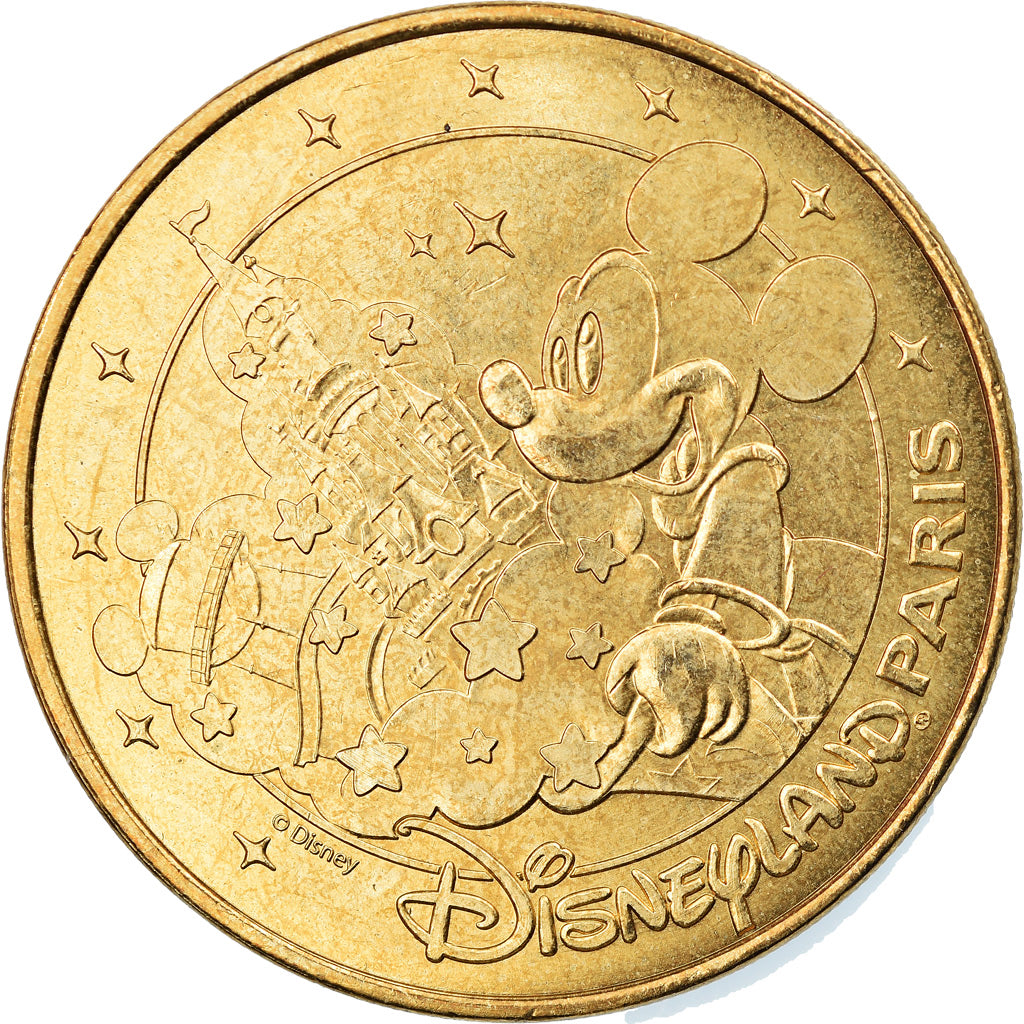 Francia, Token, Jetón turístico, Disneyland n°22 - Mickey Sorcier, Arts &