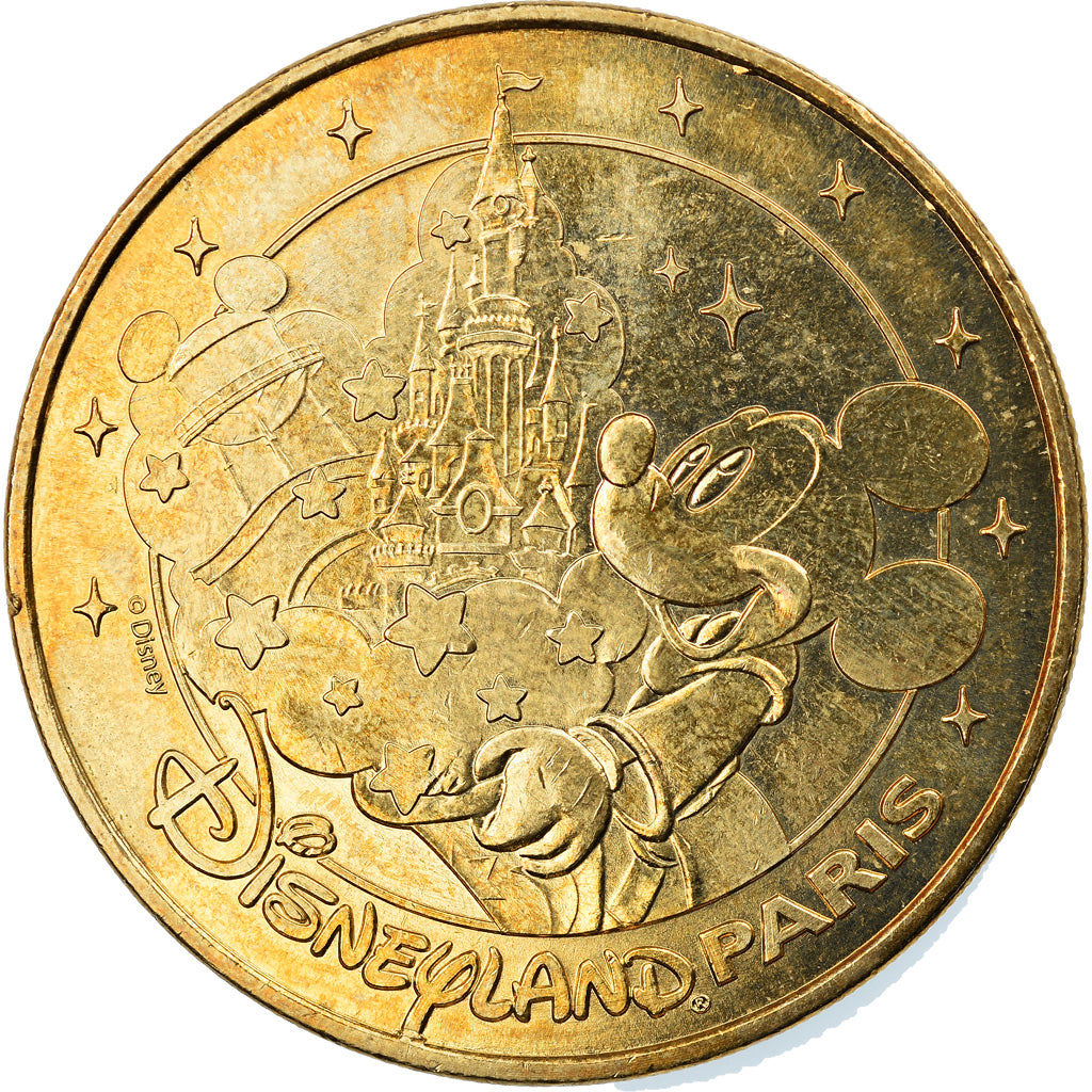 France, Token, Touristic token, Disneyland n°22 - Mickey Sorcier, Arts &