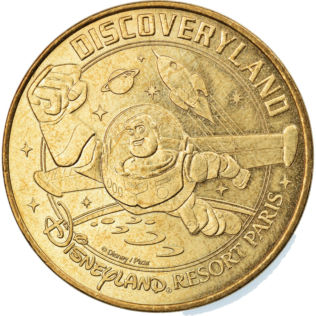 Francia, Token, Touristic token, Disneyland - n°16 - Discoveryland Buzz, Arts &