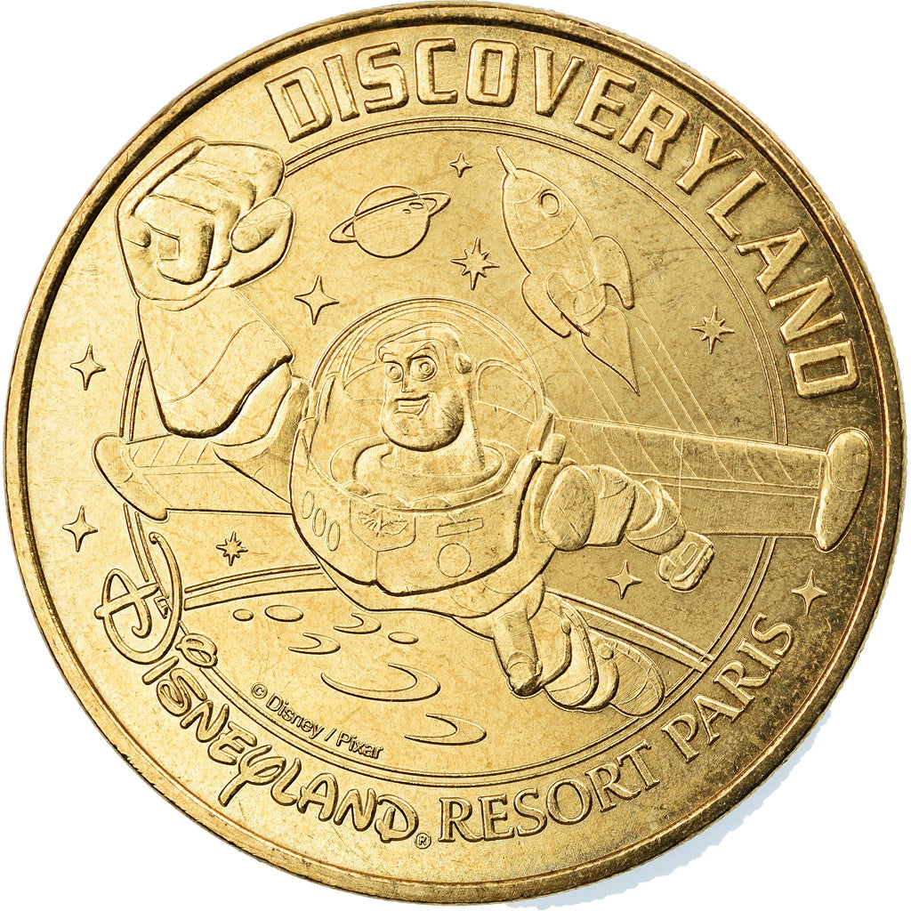 Frankreich, Token, Touristic token, Disneyland - n°16 - Discoveryland Buzz