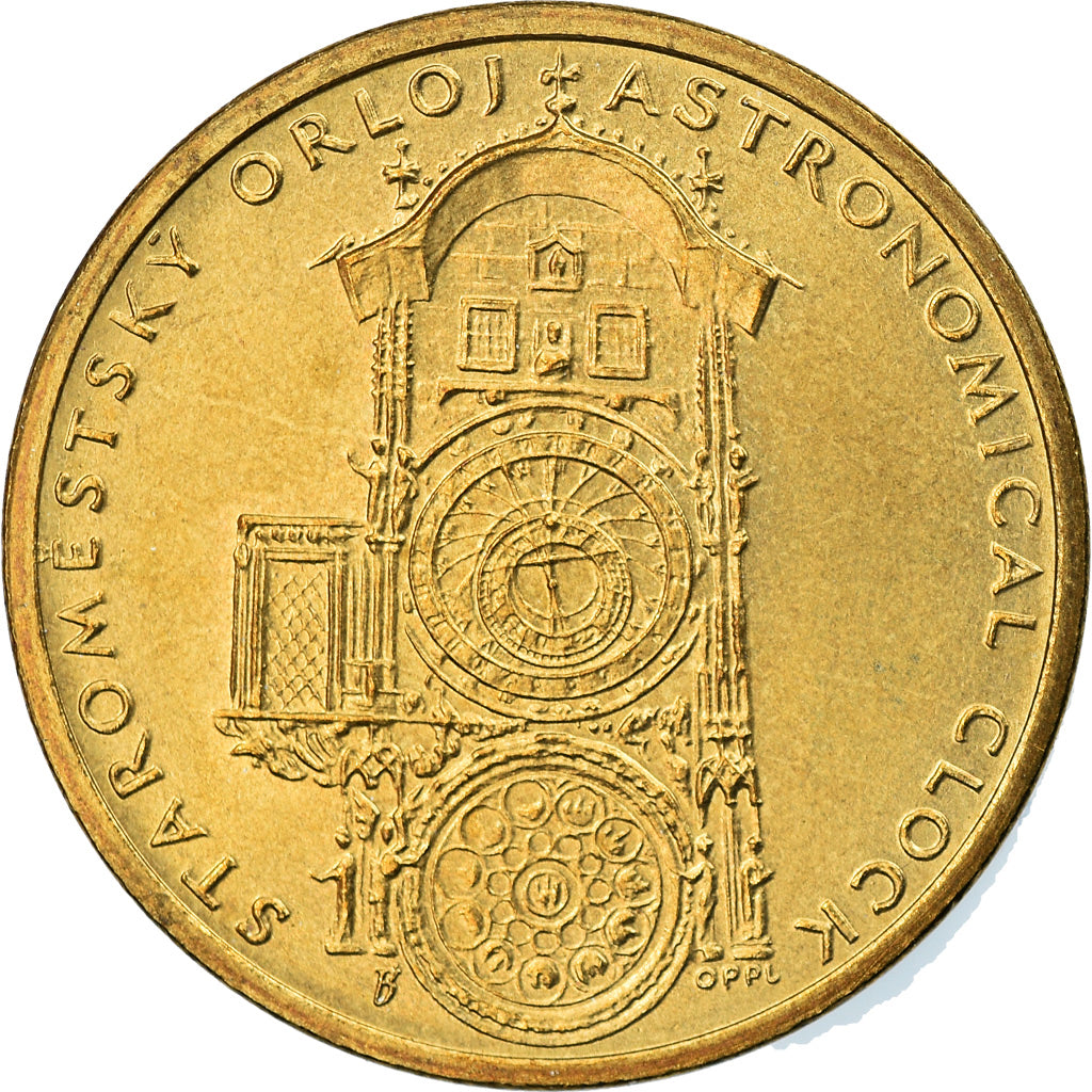 République Tchèque, Jeton, Prague - Horloge astronomique, SUP