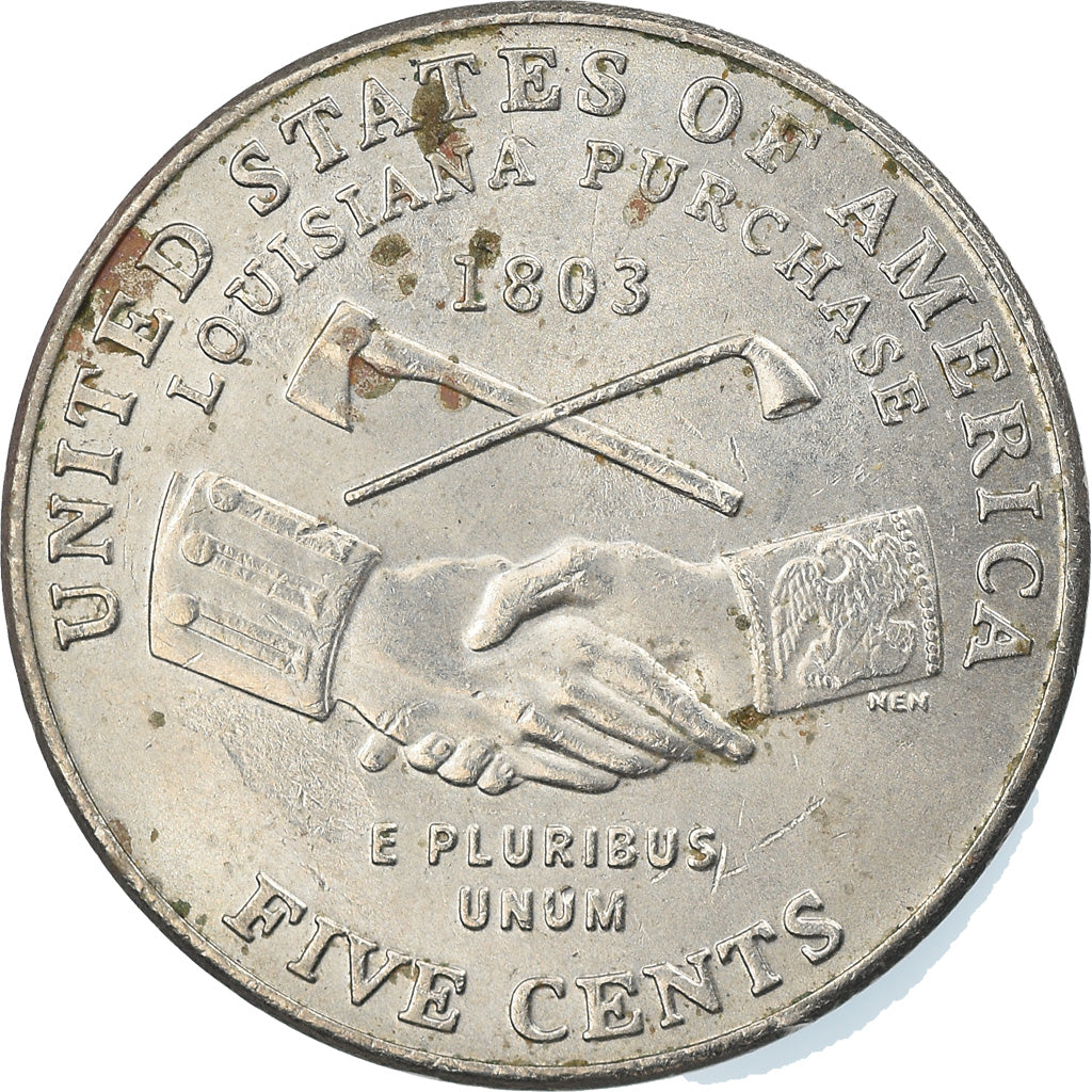 Coin, United States, Jefferson - Westward Expansion - Lewis & Clark