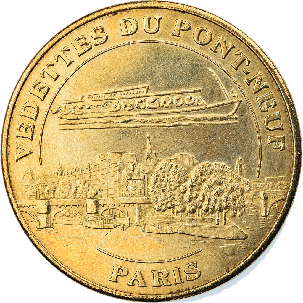Francia, Token, Jetón turístico, 75/ Paris - Vedettes du Pont-Neuf, Arts &