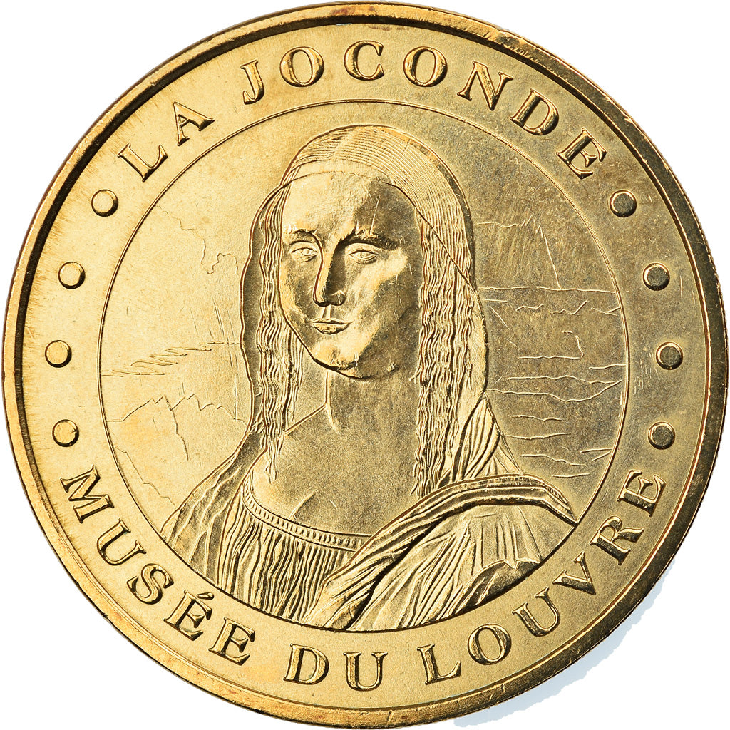 Francia, Token, Jetón turístico, Paris - Musée du Louvre n°2 - La Joconde