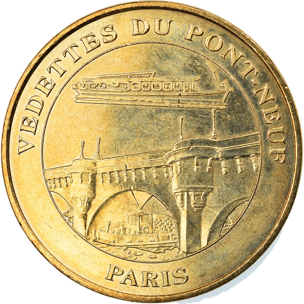 Francia, Token, Jetón turístico, Paris - Vedettes du Pont  Neuf n°5, Arts &