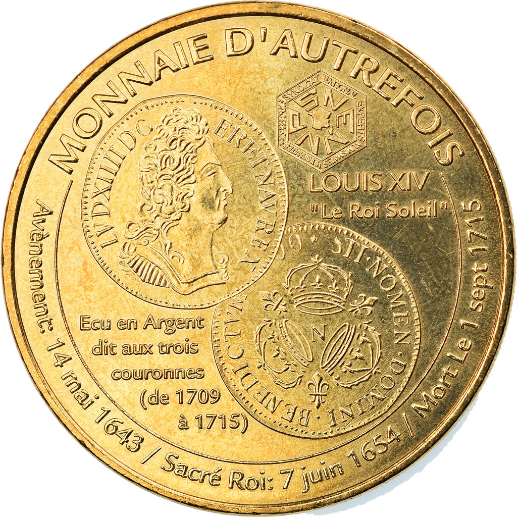 Frankreich, Token, Touristic token, Paris - Palais Brogniart - Ecu aux 3