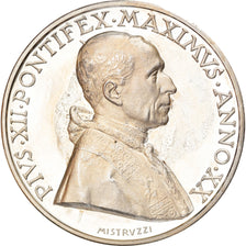 Watykan, Medal, Pius XII, Station Radiophonique, Religie i wierzenia, 1957