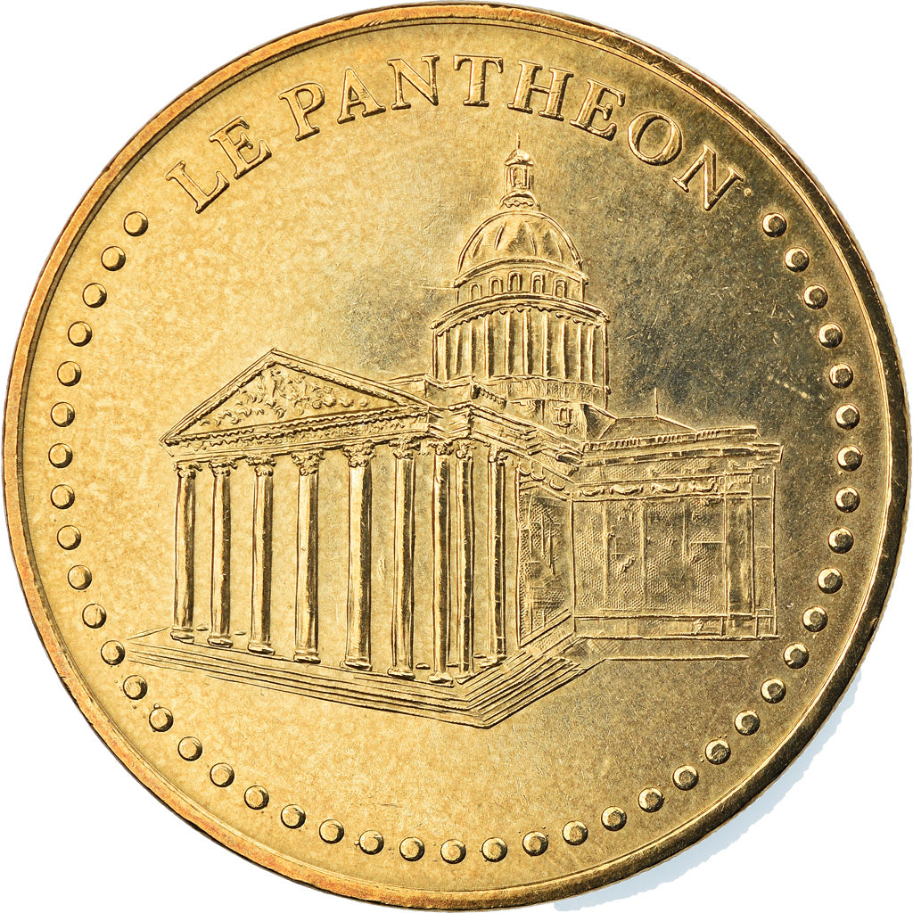 Francia, Token, Jetón turístico, Paris - Le Panthéon n°2, Arts & Culture