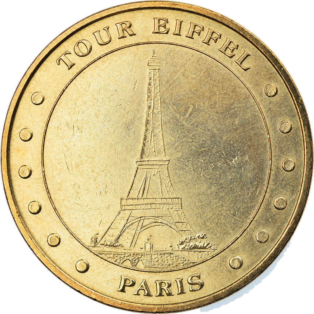 Francia, Token, Jetón turístico, Paris - Tour Eiffel n°2, Arts & Culture