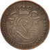 Moneta, Belgia, Leopold II, Centime, 1907, EF(40-45), Miedź, KM:34.1