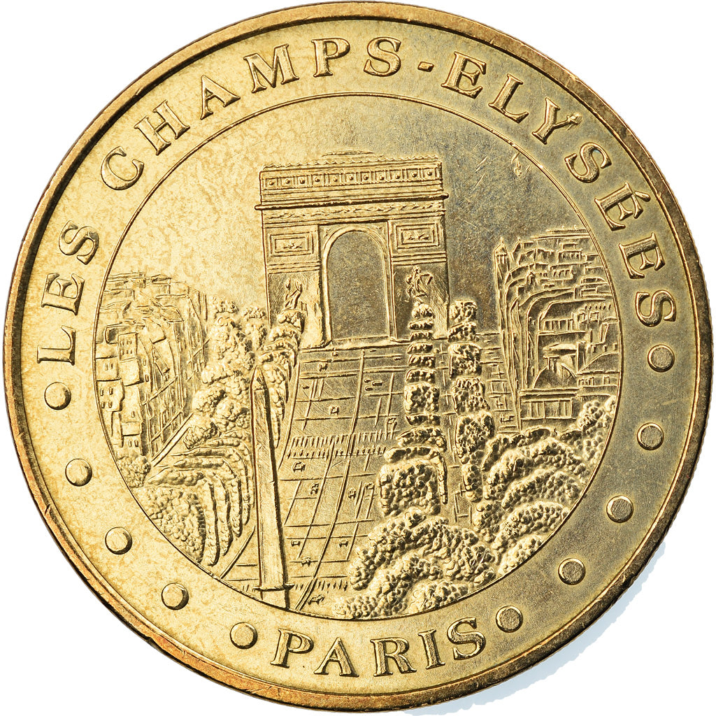 Francia, Token, Jetón turístico, Paris - Les Champs Elysées, Arts & Culture
