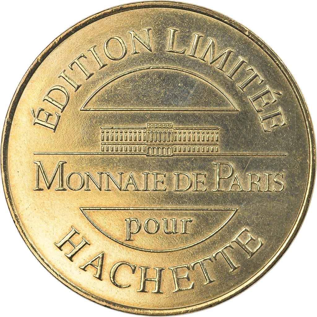 Francia, Token, Jetón turístico, Hachette - Chars et véhicules militaires