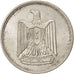 Coin, Egypt, 10 Piastres, 1960, MS(60-62), Silver, KM:398