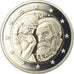 France, 2 Euro, Auguste Rodin, 2017, Paris, BE, MS(65-70), Bi-Metallic