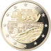 France, 2 Euro, D-Day, 2014, Paris, BE, MS(65-70), Bi-Metallic