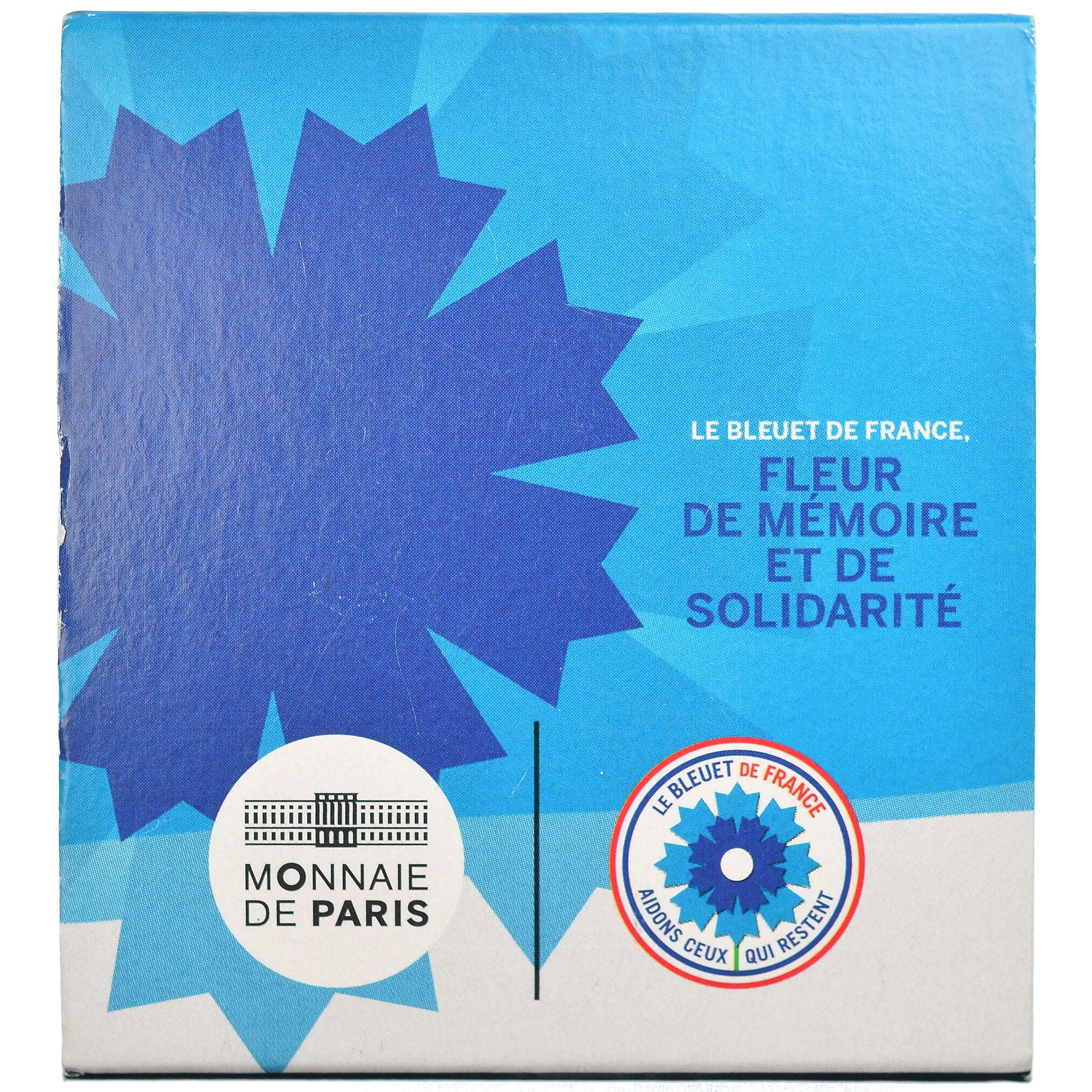 França, 2 Euro, Le Bleuet de France, 2018, Paris, BE, MS(65-70), Bimetálico