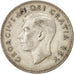 CANADA, 25 Cents, 1948, Royal Canadian Mint, KM #44, EF(40-45), Silver, 23.5,...