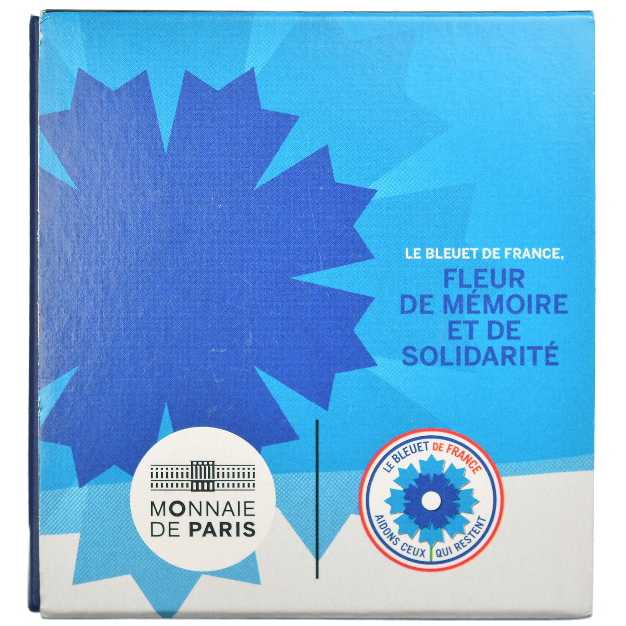 Frankreich, 2 Euro, Le Bleuet de France, 2018, Paris, BE, STGL, Bi-Metallic