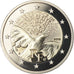 France, 2 Euro, La Paix en Europe, 2015, Paris, BE, MS(65-70), Bi-Metallic