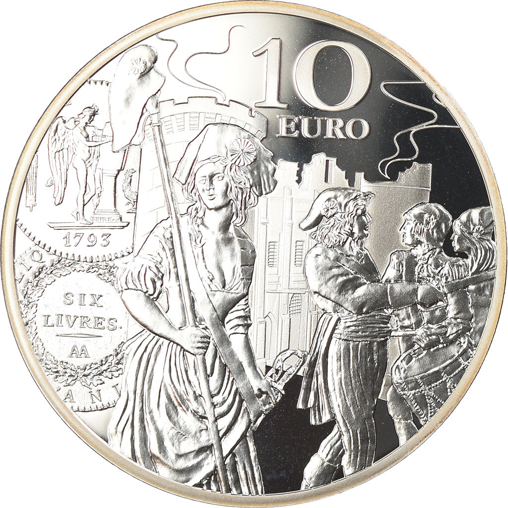 Francja, Monnaie de Paris, 10 Euro, Semeuse - Ecu de 6 Livres, 2018, Paris